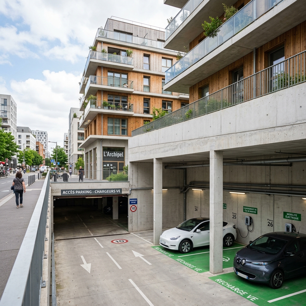 Copropriété à Nantes : droit à la prise, IRVE collective et syndic île de Nantes